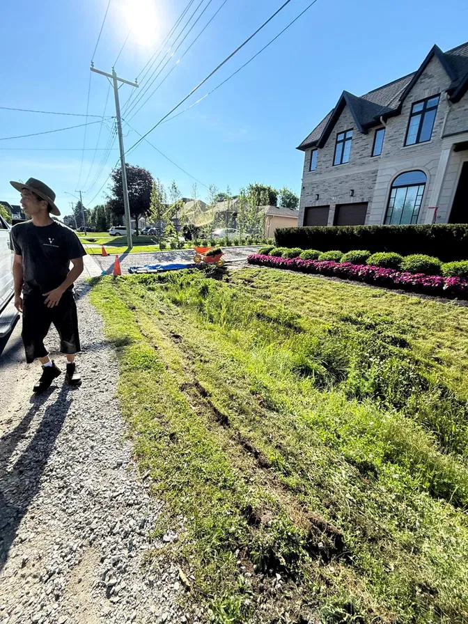 terra bella landscaping newmarket sodding grass cutting and lawn care