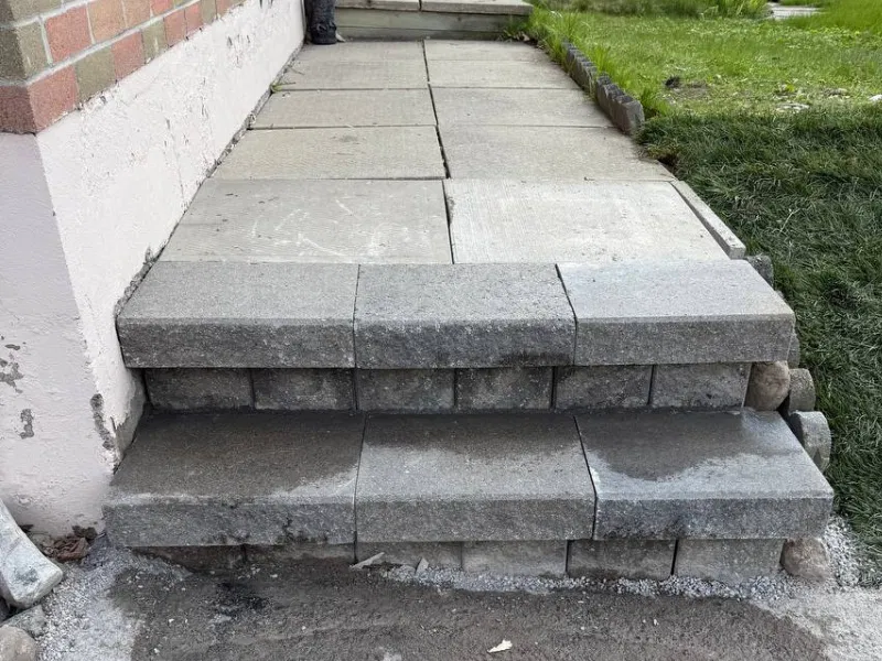 Interlock Repair in Richmond Hill Project by Terra Bella Landscaping (After)